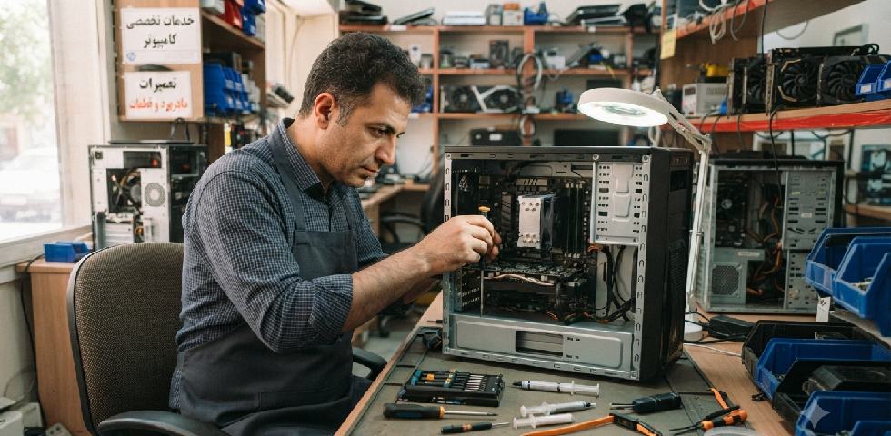 مرکز تعمیرات کامپیوتر احیا کامپیوتر