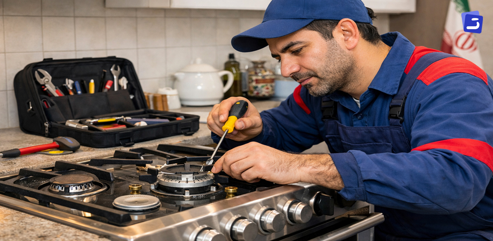 بهترین مراکز تعمیر اجاق گاز در تهران