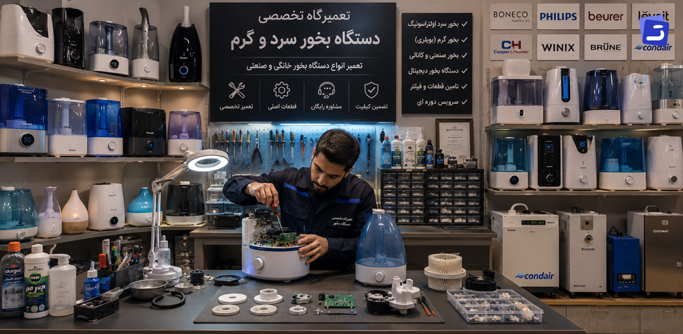 بهترین مراکز تعمیر دستگاه بخور در تهران