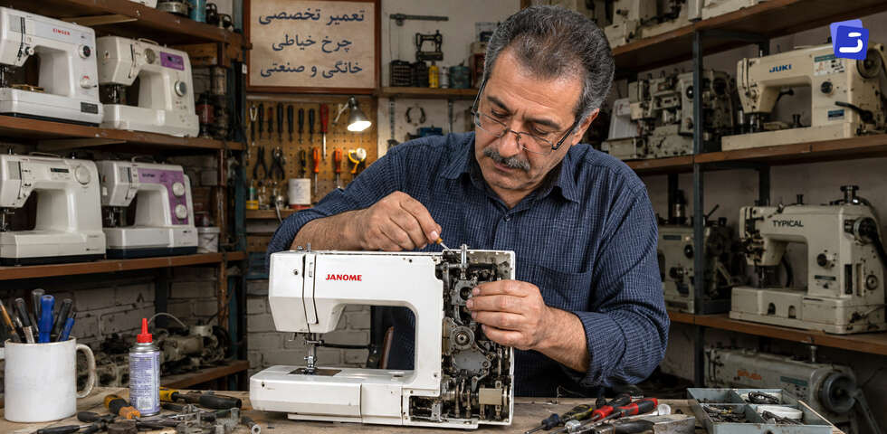 بهترین مراکز تعمیر چرخ خیاطی در تهران