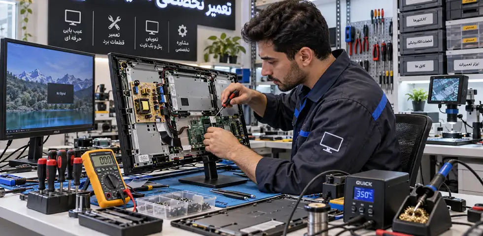 بهترین مراکز تعمیر مانیتور در تهران